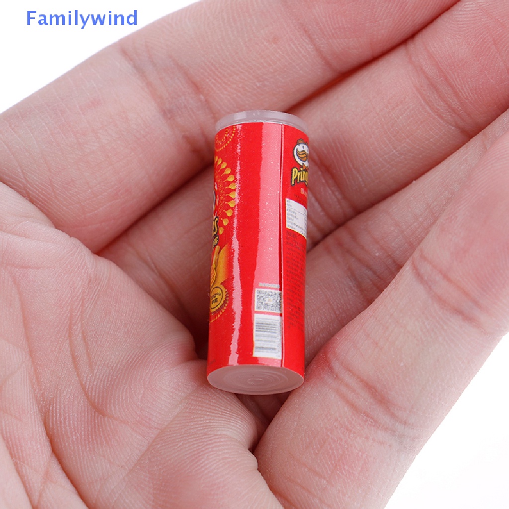 Set 4 Bình Đựng Khoai Tây Chiên Mini Tỉ Lệ 1: 12 Trang Trí Nhà Búp Bê