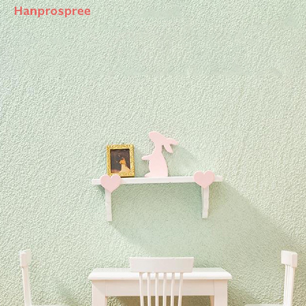 Kệ Đựng Đồ Dùng Hình Trái Tim Trang Trí Nhà Búp Bê Tỉ Lệ 1: 12