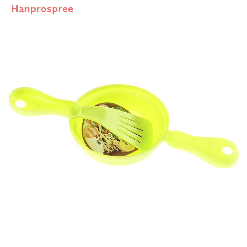 Set 6 Mô Hình Bàn Ăn Mini Bằng Nhựa Tỉ Lệ 1 / 6 1 / 12 Trang Trí Nhà Búp Bê