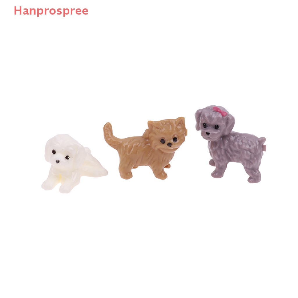1 Bộ Mô Hình Chó Mèo Mini 1: 12 Trang Trí Nhà Búp Bê