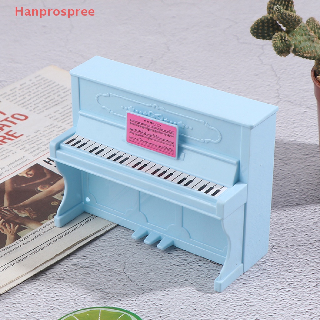 1 Bộ Đàn Piano Mini Tỉ Lệ 1: 12 Trang Trí Nhà Búp Bê