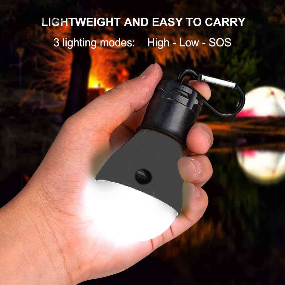 Bóng Đèn LED Có Móc Treo Dùng Khi Đi Cắm Trại Mới