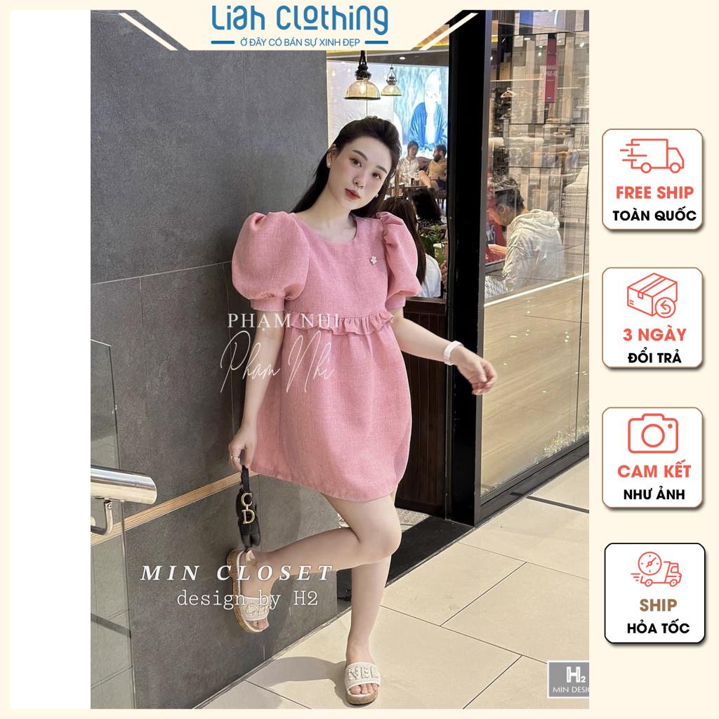 D3-306 | Váy bayby doll tay bồng | Min design by H2 | Liah clothing