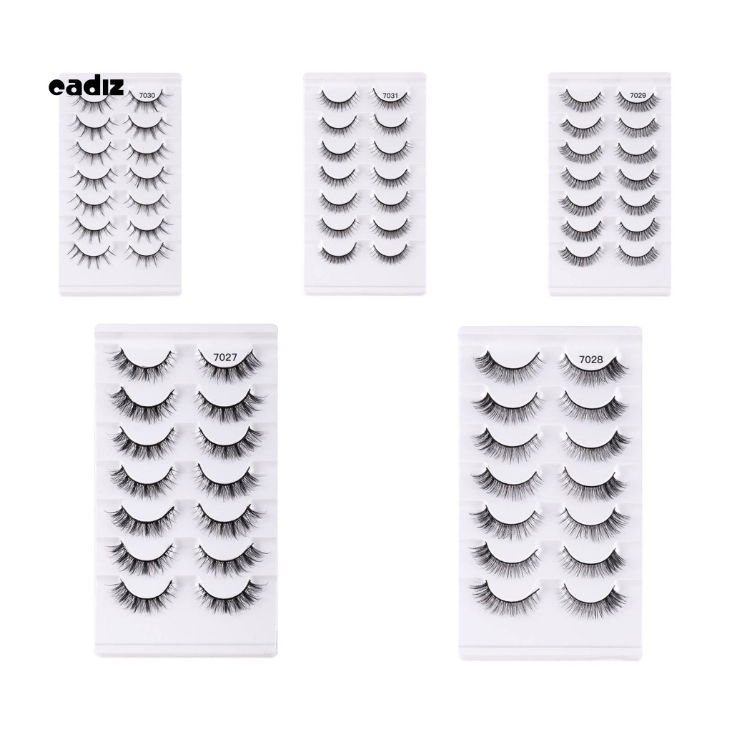1 Hộp Lông Mi Giả 3D Dài Và Dày Hiệu Quả