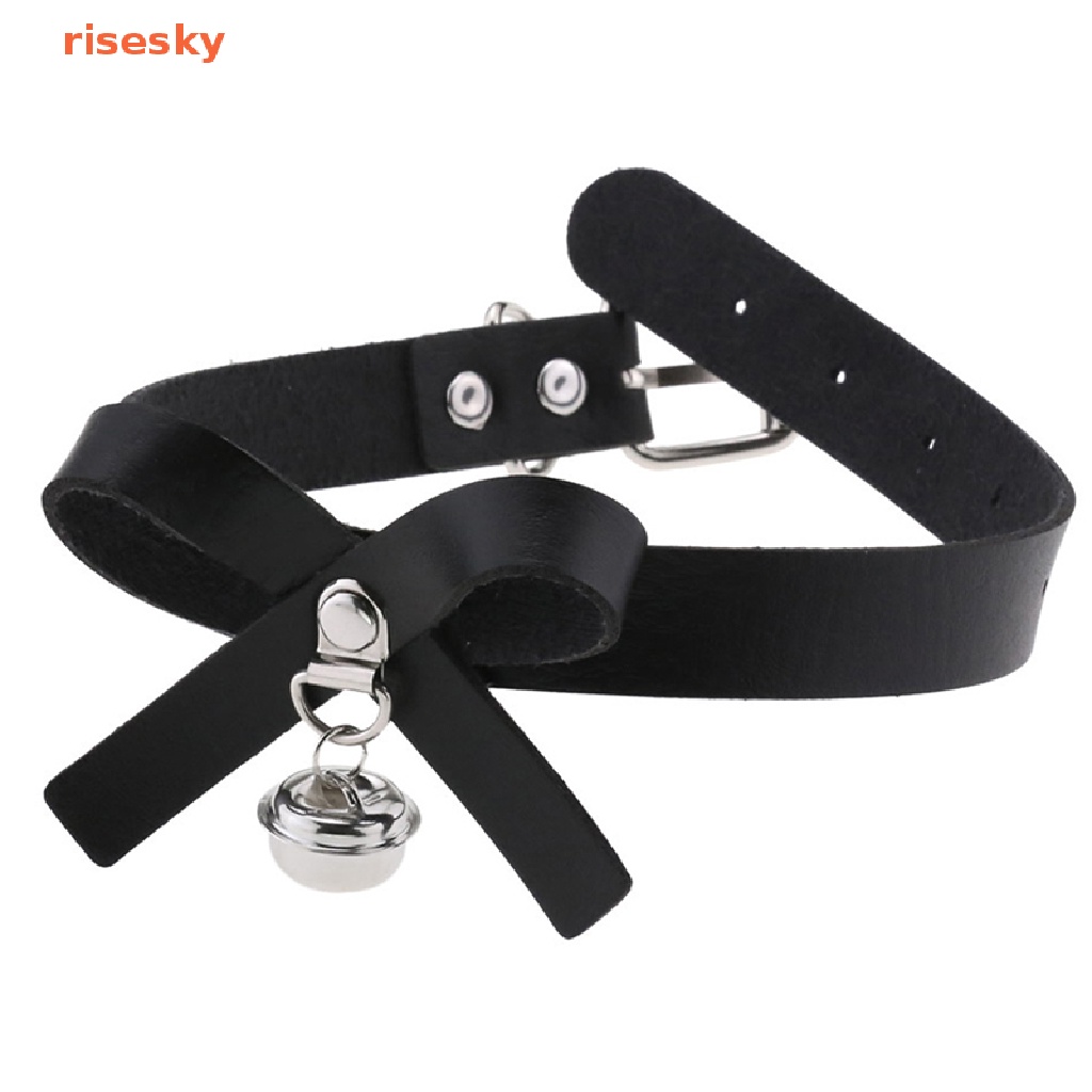 Vòng Choker Da Phong Cách Gothic Punk Cá Tính Cho Nam Và Nữ