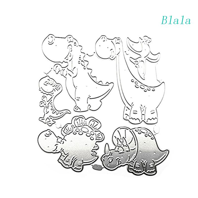 Khuôn Cắt Giấy Kim Loại Hình Khủng Long Xinh Xắn Thẻ