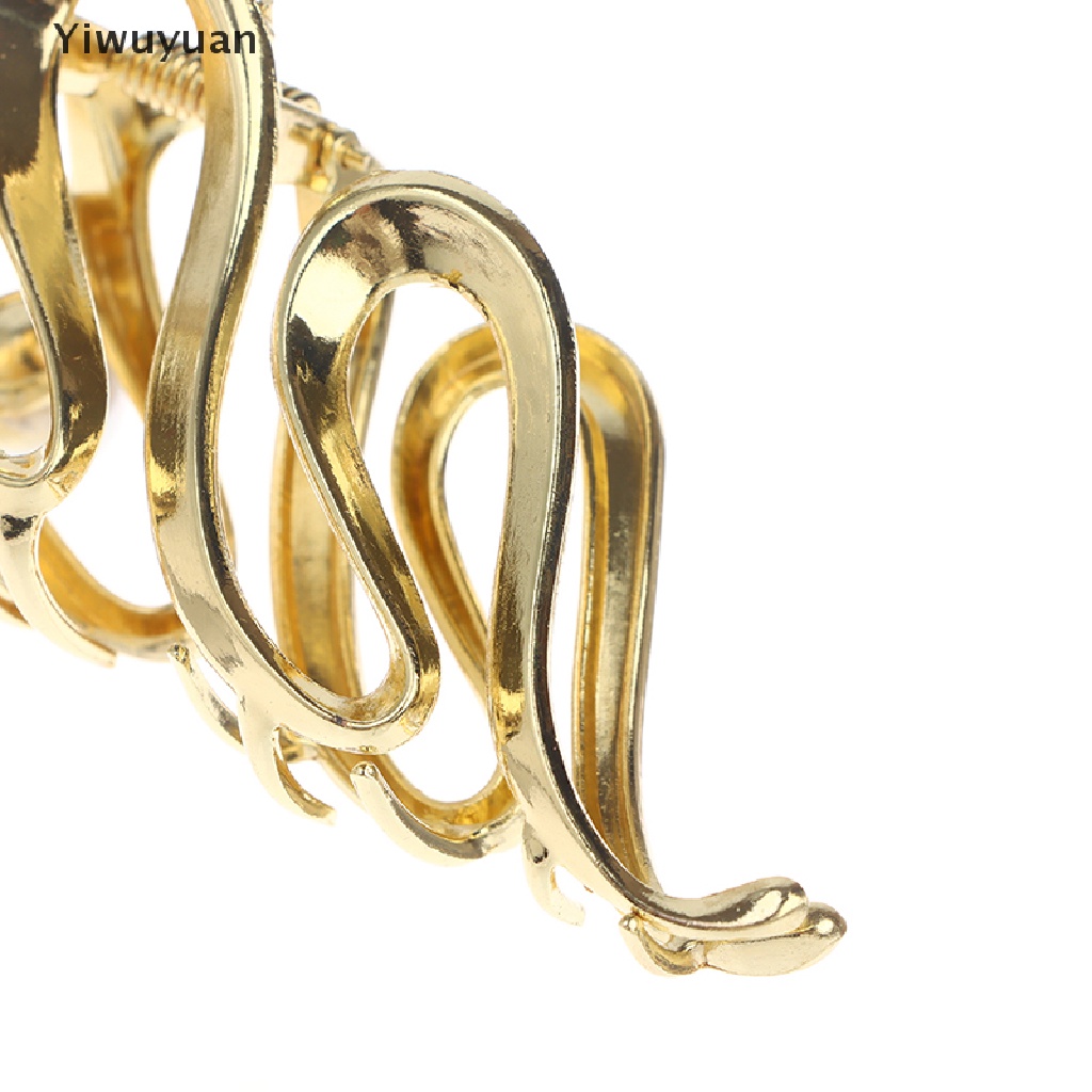 1 Kẹp Tóc Kim Loại Thiết Kế Độc Đáo Cho Nữ