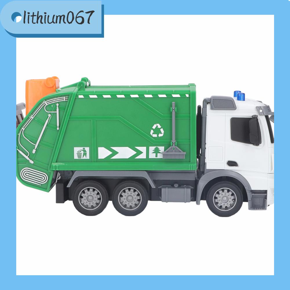 Lithium067 Giáo dục đồ chơi xe rác điện tử Xe tái chế có điều khiển từ xa cho bé trai gái