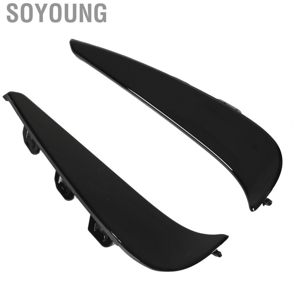 Soyoung Fog Lamp Cover Vent Trim  206 885 2902 Light Grille Impact Resistant Exterior Decoration Fadeproof for Car