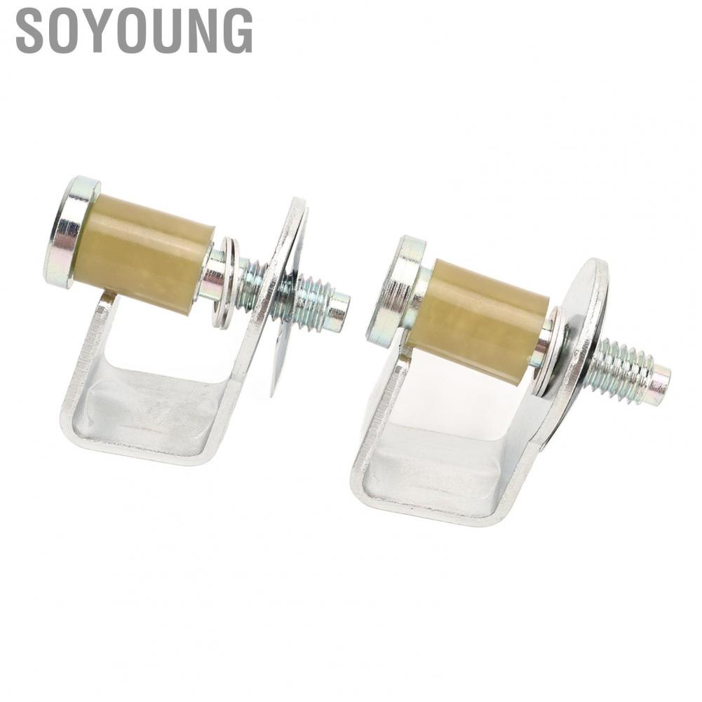 Soyoung Door Striker Bolt  Long Service Life Perfect Match Professional 2PCS Reliable Performance Wide Application 38448 Latch Lock for Car