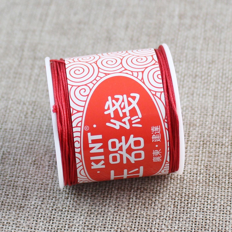 Cuộn Dây Làm Vòng Tay 0.8mm Không Co Giãn Cuộn Dây Bện 72 72 Chuyên Dụng Chất Lượng