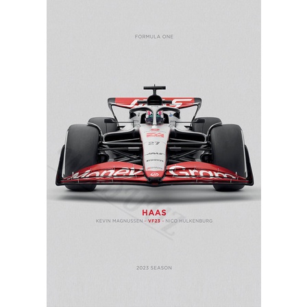 Poster Giấy kraft Dán Tường In Hình Xe Đua Thể Thao Công Thức Mới Nhất Năm 2023 f1