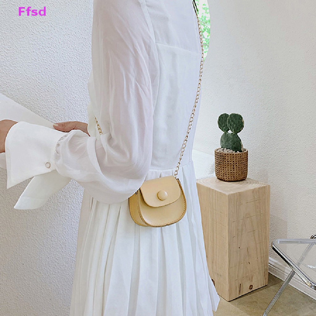 {Ffsd} Thời Trang Trẻ Em Gái Túi Đeo Vai Da PU Mini Đựng Tiền Xu * Bán Chạy