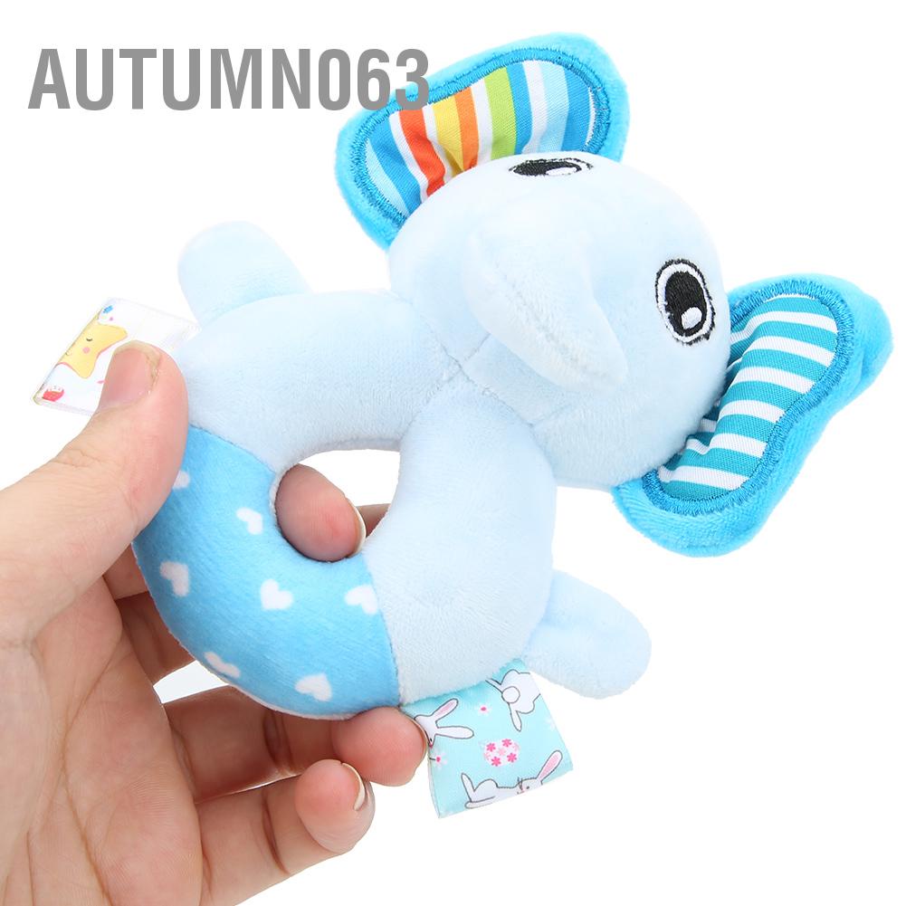 Autumn063 Hand‑Crank Đồ chơi sang trọng Giáo dục xếp hình lục lạc cho trẻ mới biết đi Quà tặng em dễ chịu