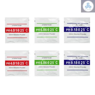 PH Meter Calibration Point 3 Type PH Buffer Powder Set Measure Calibration Solution Powder For PH Test Meter