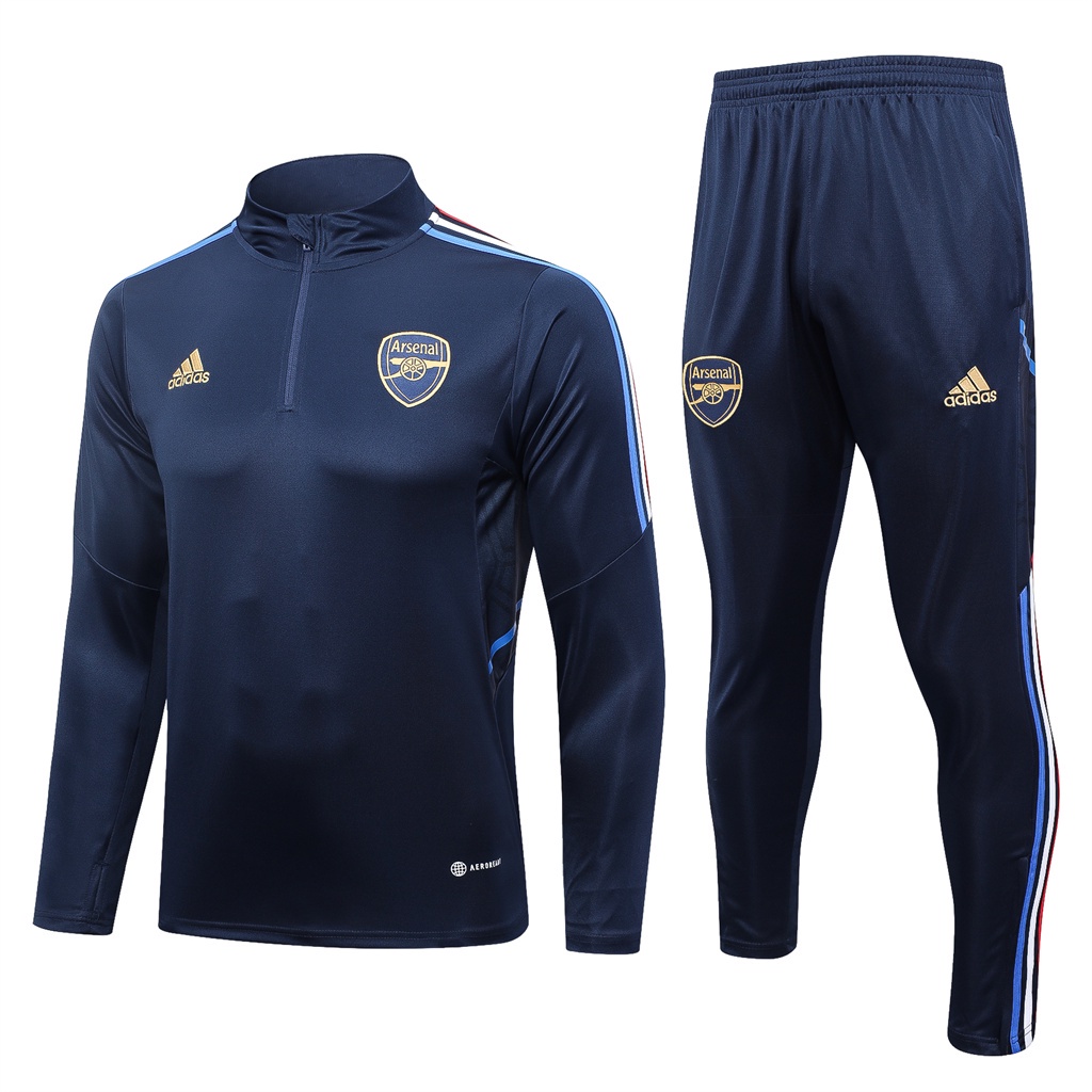 Bộ Quần Áo Thể Thao Bóng Đá Dài Tay Đội Tuyển Arsenal Dành Cho Nam 23-24