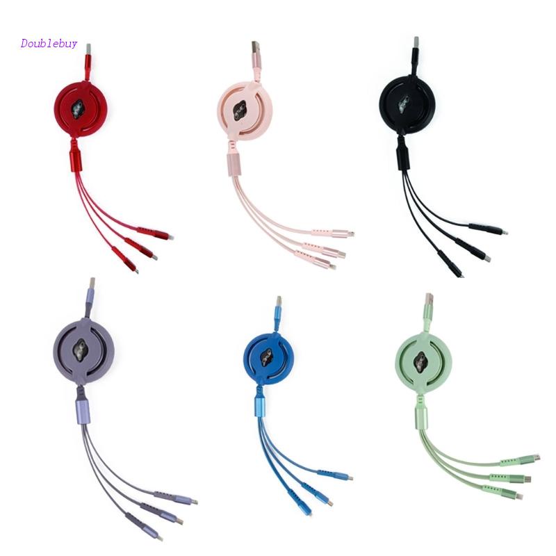 Dây Cáp Sạc Nhanh 3 Trong 1 Đa Năng Cổng USB Sang Cổng Type C Micro USB