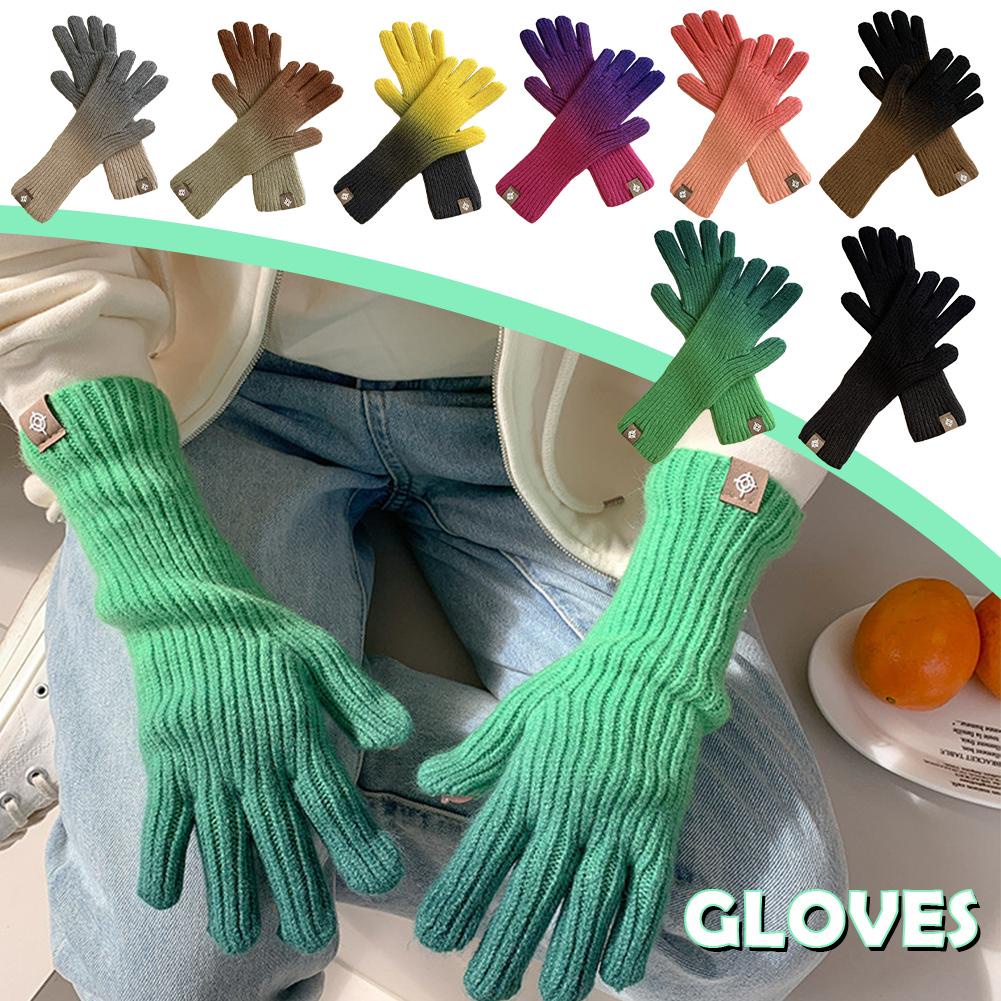 Đôi Găng Tay Lưới Hở Ngón Ấm Áp Cho Nữ M1X8