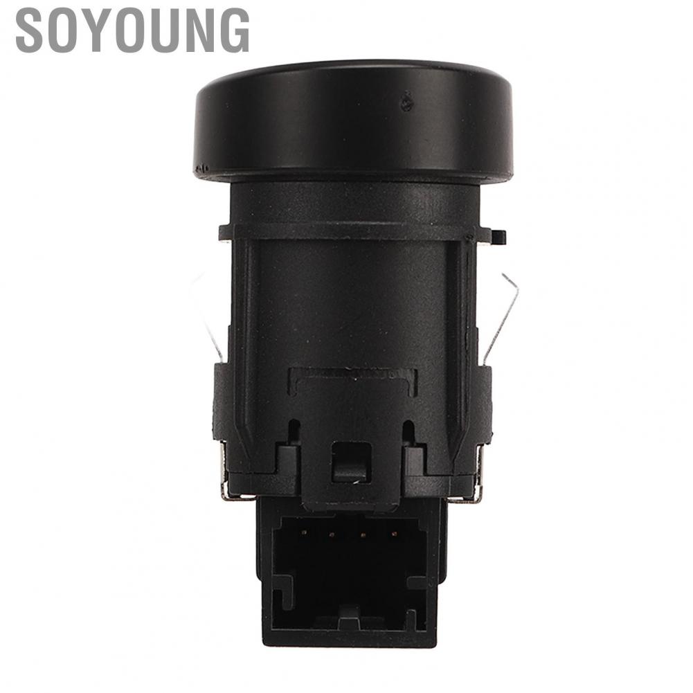 Soyoung Engine Start Stop Control Switch Button  Perfect Fit Fade Proof 5E0905217 Impact Resistance for Fabia