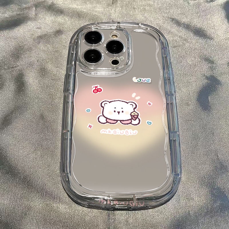 ✅Ốp Điện Thoại Mềm Trong Suốt Chống Sốc Màu Hồng Gradient Cho Iphone 12Promax 14 8pxs xr11 713 713