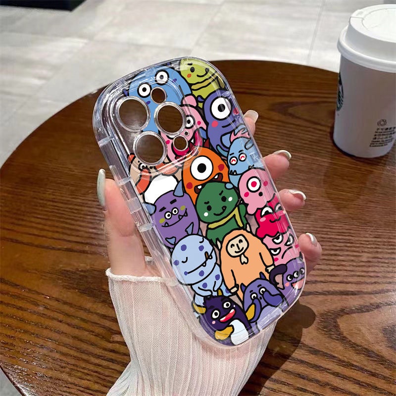 ✅Ốp Điện Thoại Dẻo Trong Suốt Họa Tiết Động Vật Nhỏ Dễ Thương Chống Sốc Cho iPhone14xs / xr11 7 8ppromax1213 2AP0
