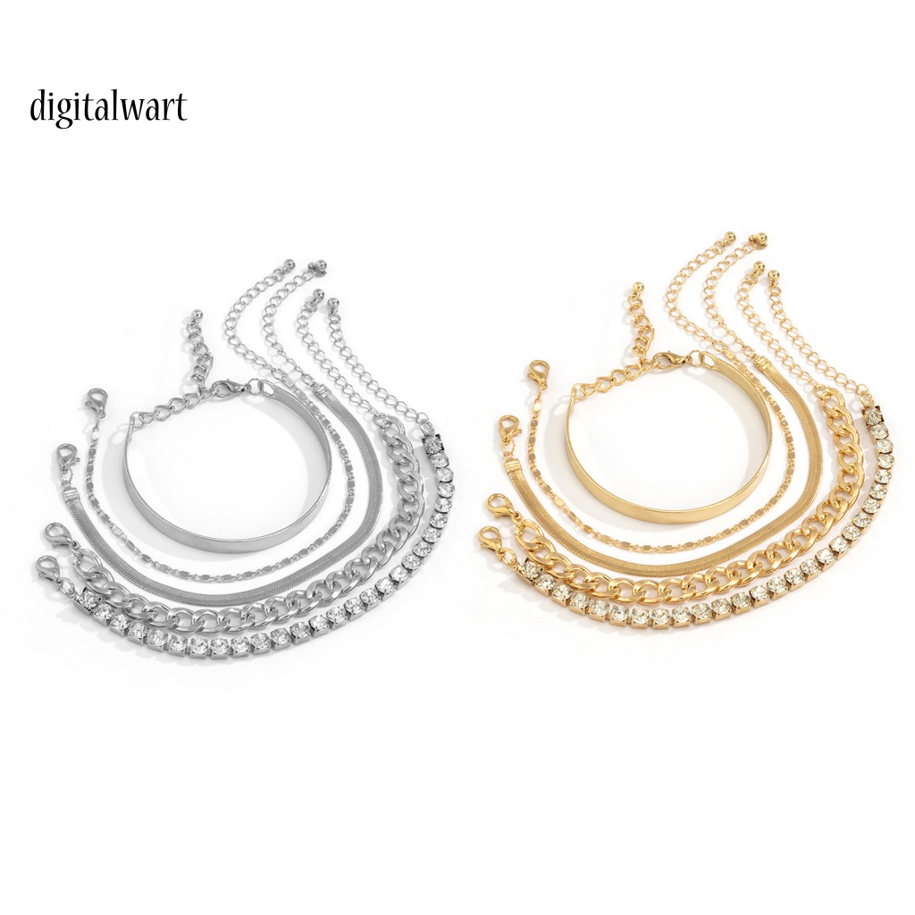 Kỹ Thuật Số| Set 5 Vòng Tay Phong Cách Cổ Điển Xinh Xắn Dành Cho Nữ