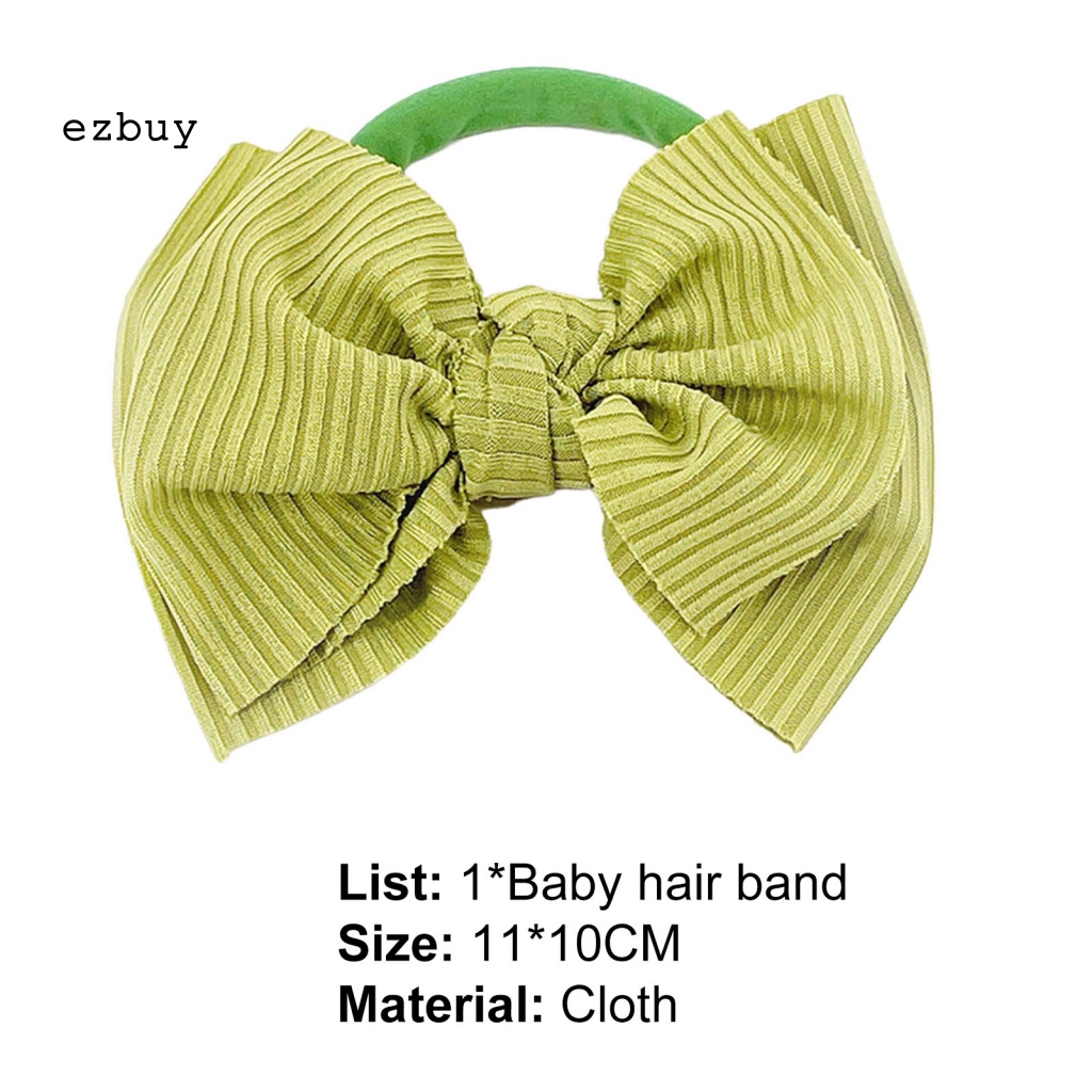 Băng Đô Nơ Cài Tóc Co Giãn Dễ Thương Cho Bé Sơ Sinh