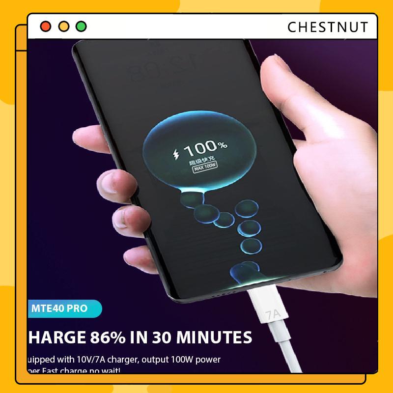 COD❤️7A 100W Dây Cáp Sạc Nhanh Type C Cho Huawei Xiaomi Samsung-CT