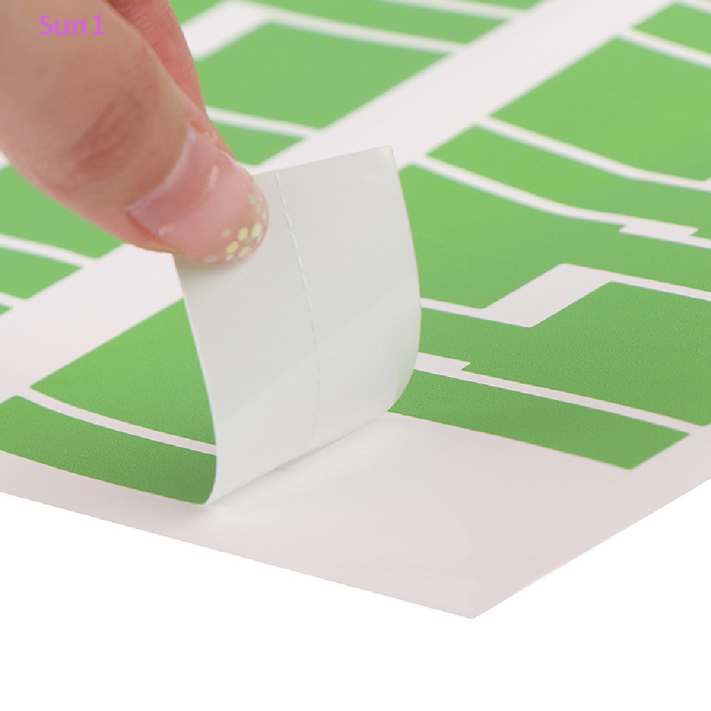 Set 30 Miếng Dán Tự Dính Chống Nước Nhiều Màu Sắc Sun1 &gt;