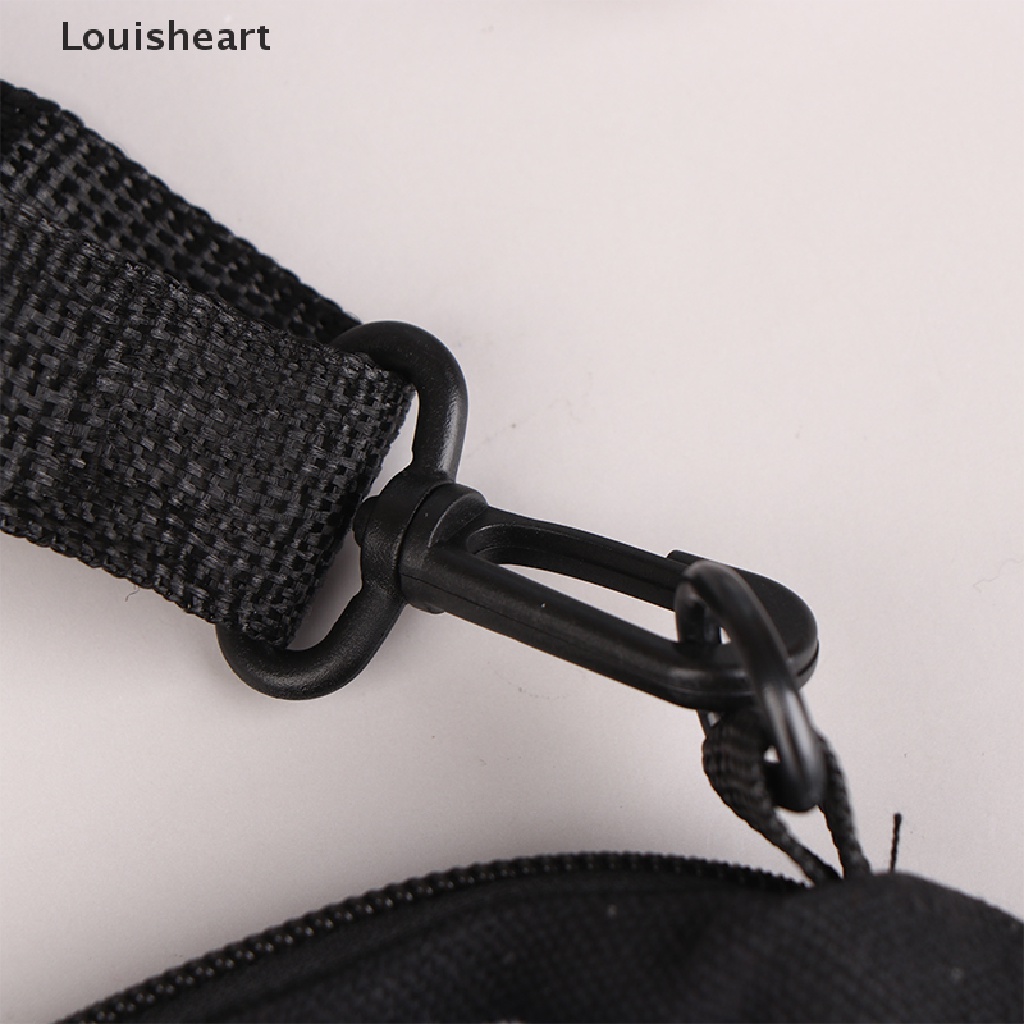 Túi Đeo Chéo Vai Louisheart Vải Canvas Hình Đôi Mắt To Dễ Thương Dành Cho Nữ