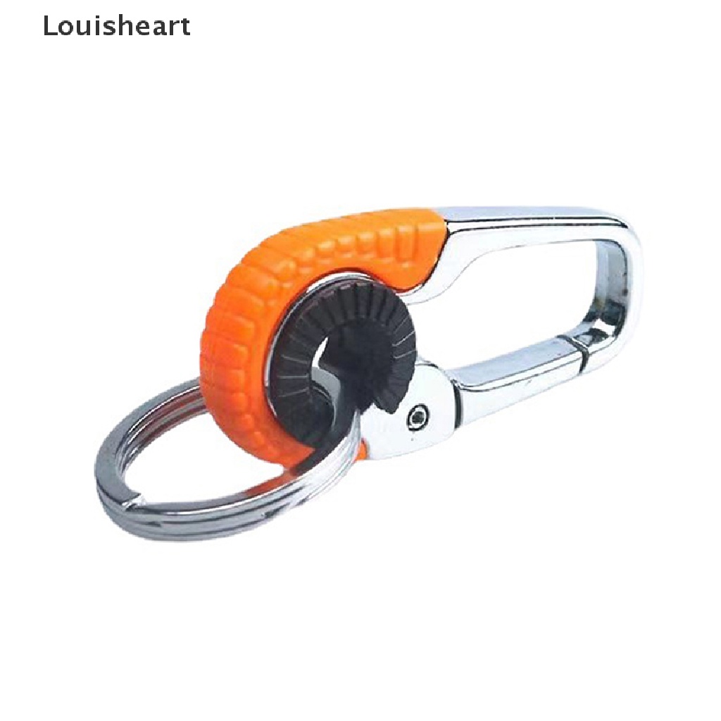 1 Móc Khóa Đôi Bằng Thép Không Gỉ Louisheart TFG