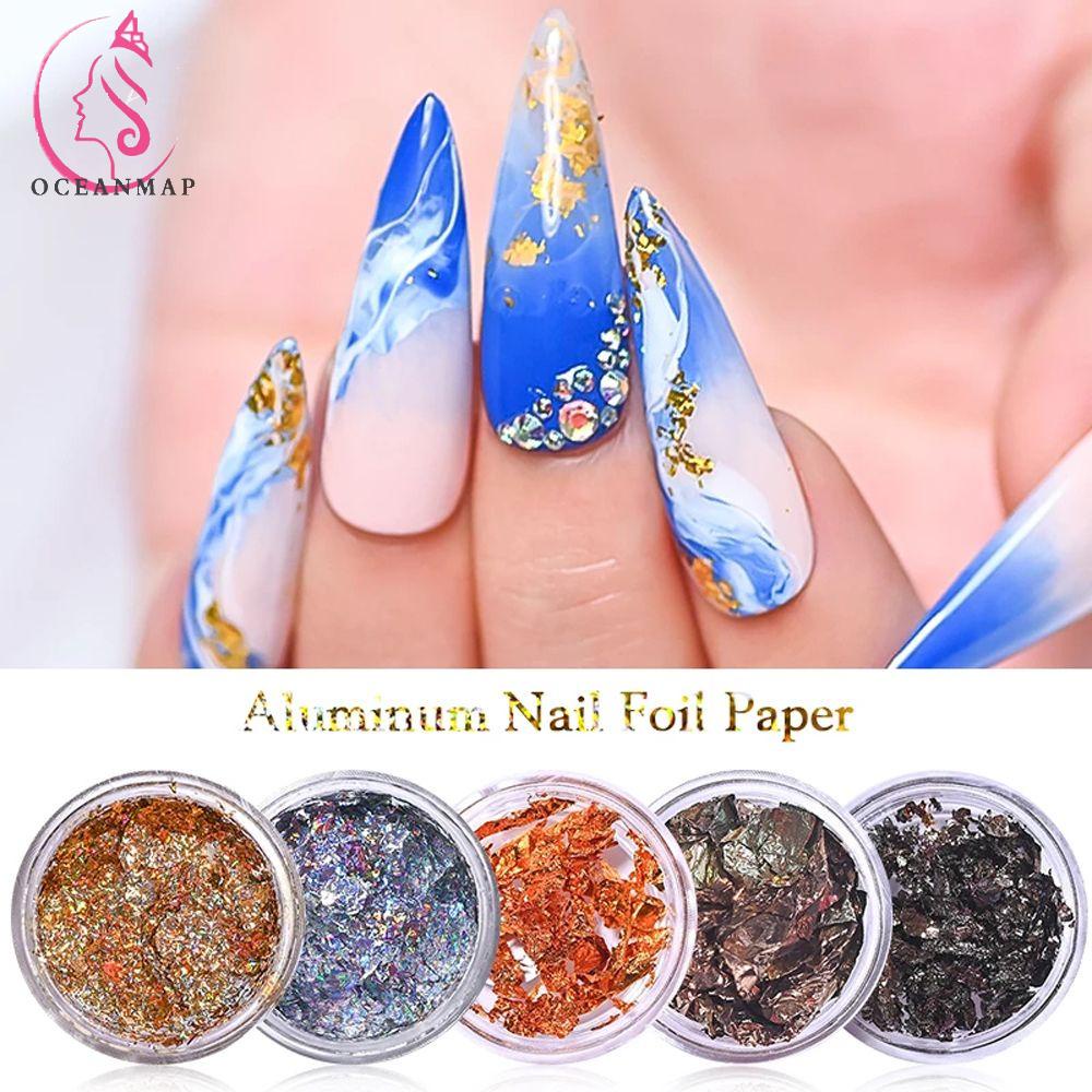 [Hàng mới về] Hộp phụ kiện trang trí móng tay 3d thời trang mùa thu