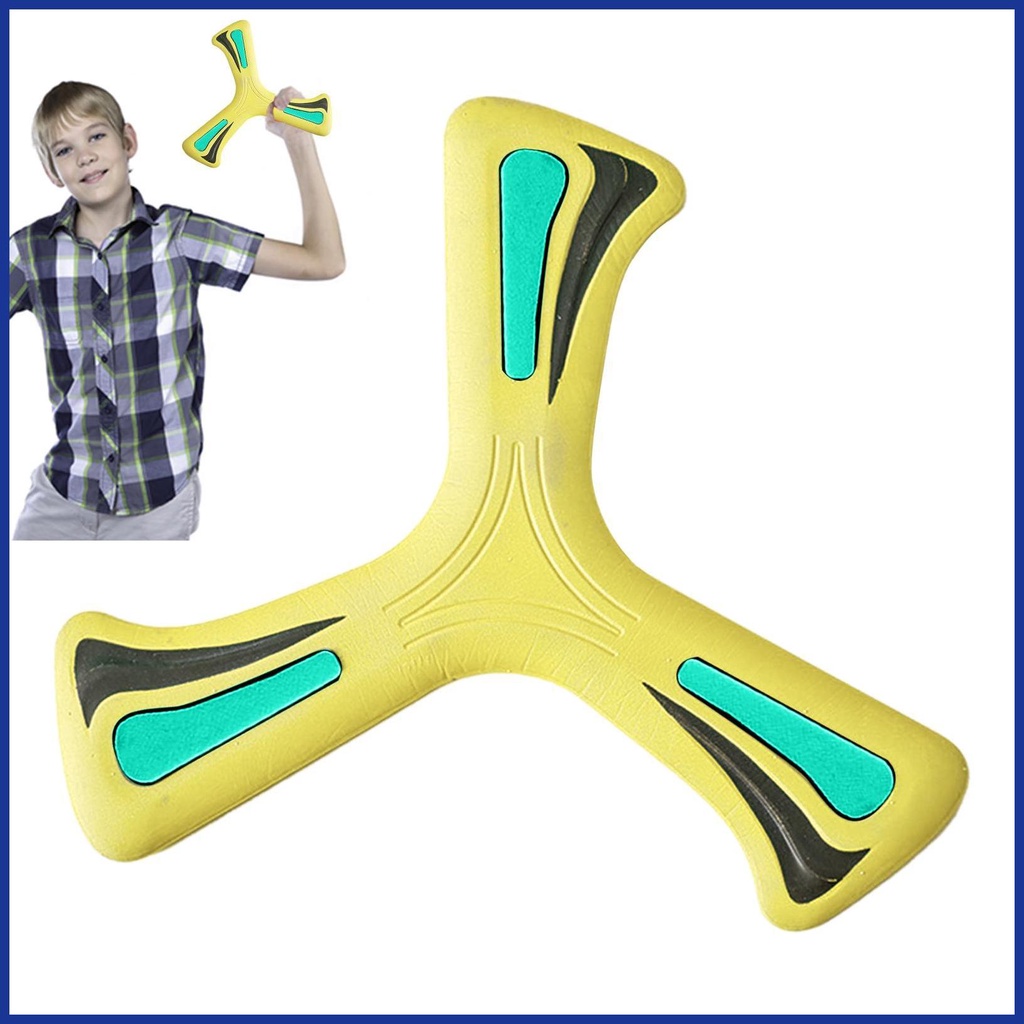 Boomerangs Bằng Xốp EVA Mềm 3 Cánh Chống Rơi Dễ Mang Theo Cho Trẻ Em