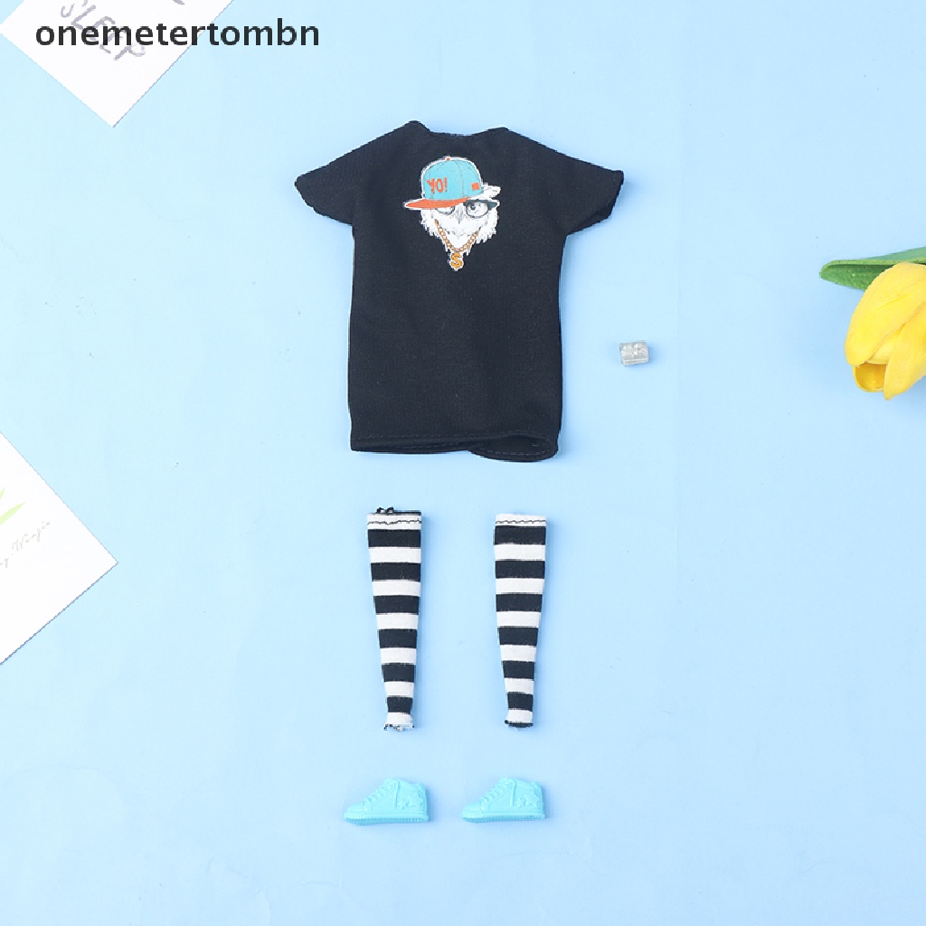 Set 5 Bộ Quần Áo Thời Trang Cho Búp Bê 1 / 6 30cm