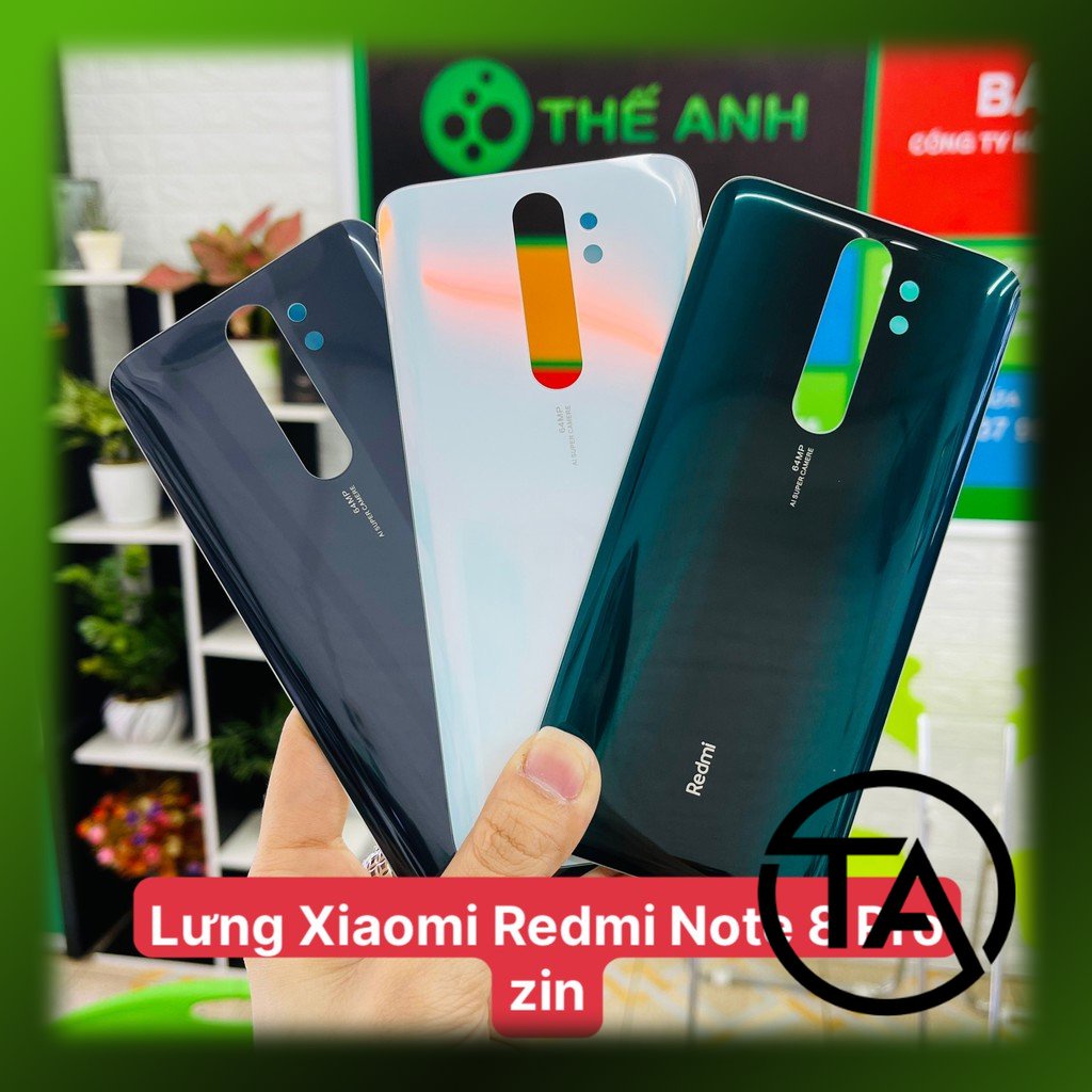 Nắp lưng / kính lưng Xiaomi Redmi Note 8 pro zin , bảo hành đổi trả hàng như hình.