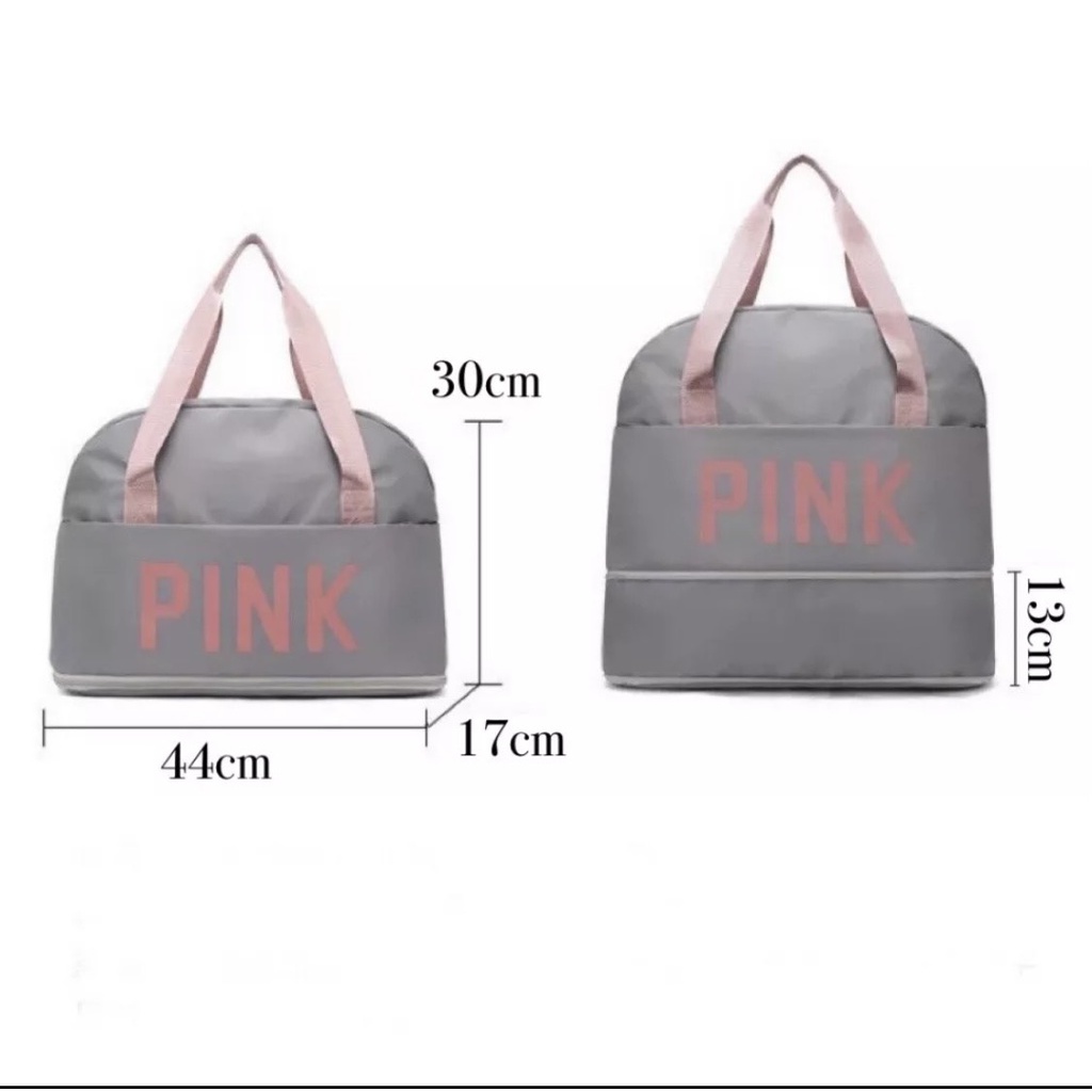 TÚI DU LỊCH VẢI DÙ CHỐNG THẤM SIZE LỚN PINK SIÊU ĐẸP
