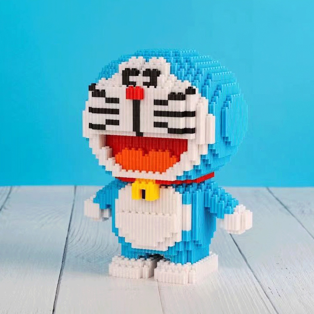 Doraemon-Tranh Xếp Hình 3D Dễ Thương
