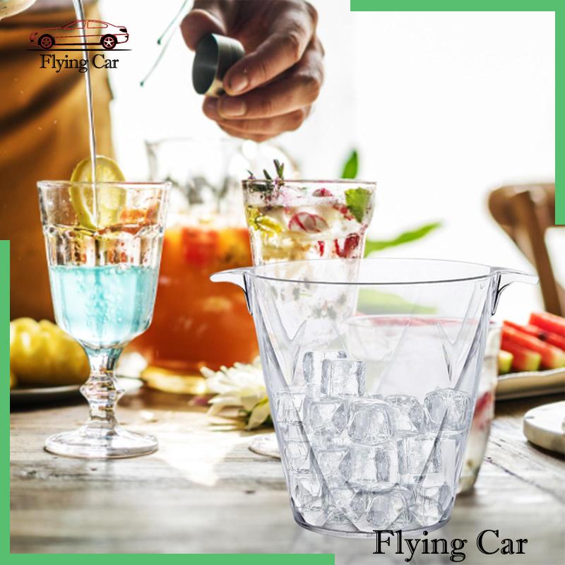 Xô Đựng Đá Bằng Acrylic Dùng Cho Các Bữa Tiệc