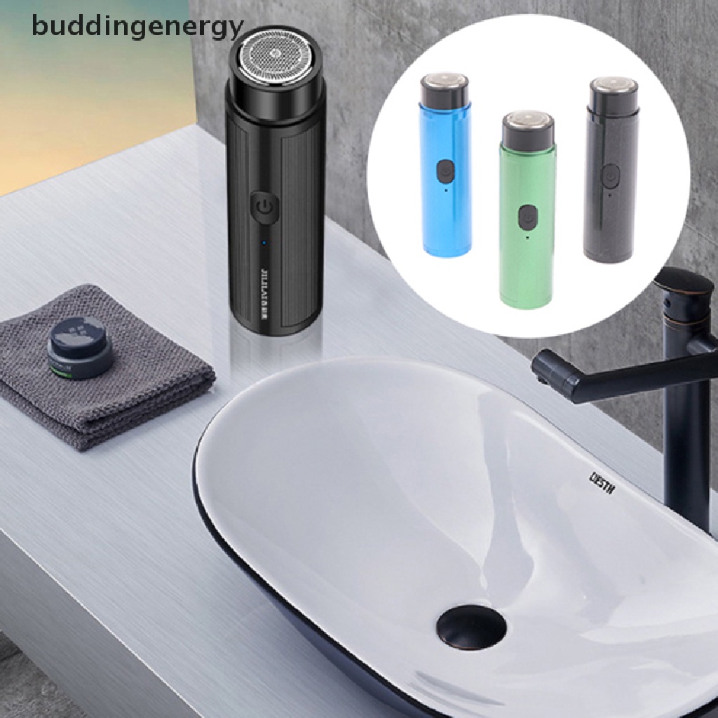 {BUDDI} Máy Cạo Râu Điện Mini Di Động Có Thể Giặt Được Cho Nam {BUDDI}