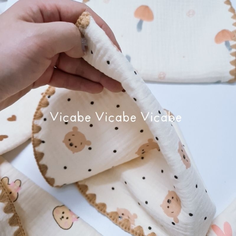 Gối xô 10 lớp Xuất Hàn túi zip hàng đẹp mềm mại cho bé sơ sinh