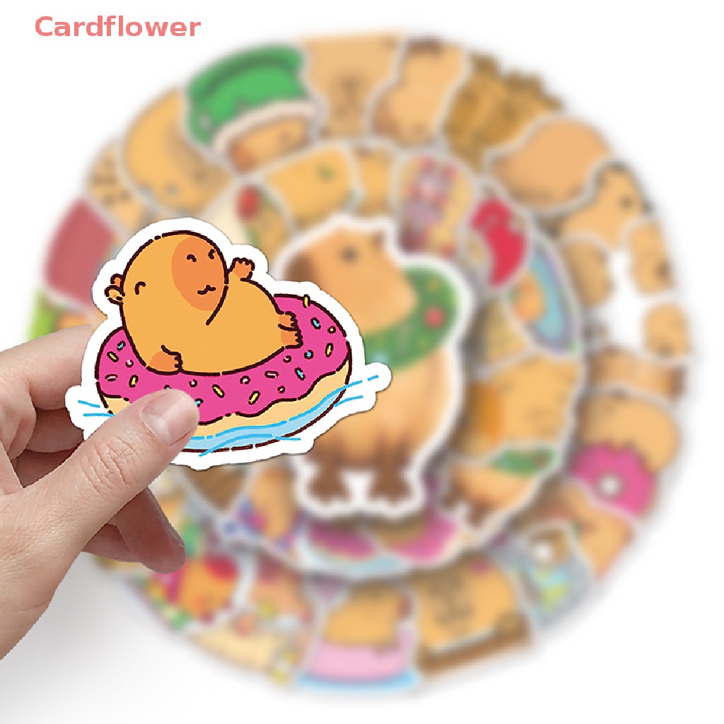 Bộ 50 Miếng Dán Chống Thấm Nước Hình Động Vật Dễ Thương Mới