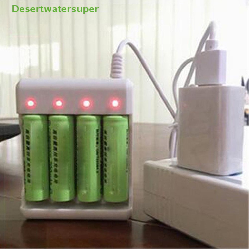 Hộp Sạc Nhanh 4 Ngăn Cho Pin AAA Và AA