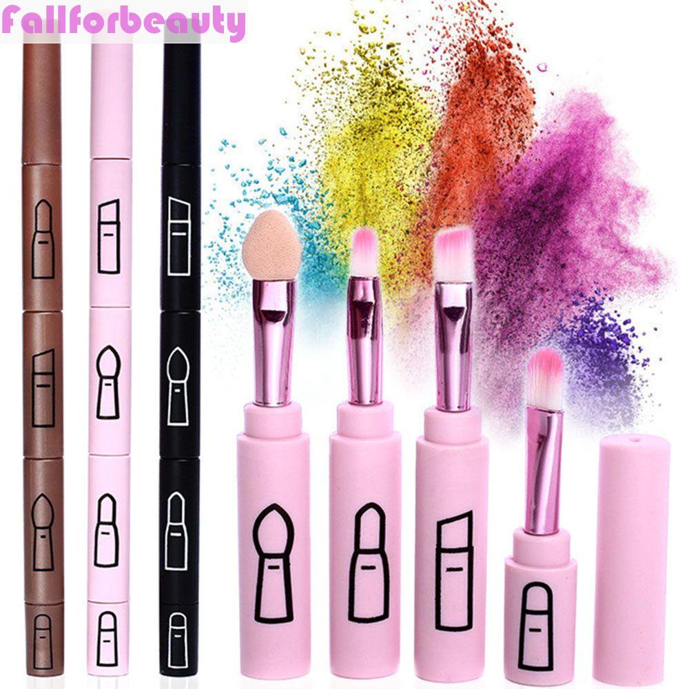 Cọ Trang Điểm Mắt Cán Nhựa Có Thể Thu Gọn Tiện Lợi