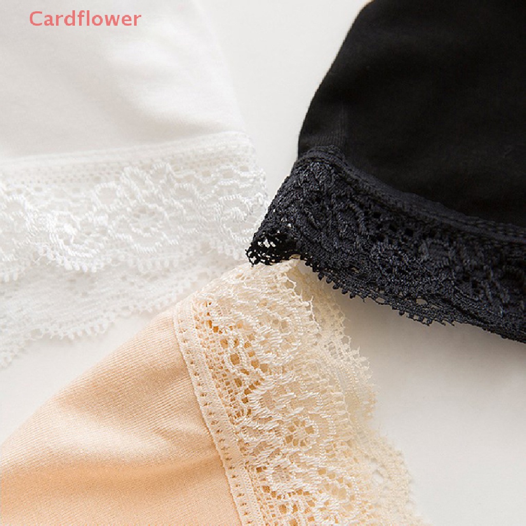 Quần Lót Ren Ngắn Mỏng Không Đường May < Cardflower > An Toàn Cho Nữ Mới