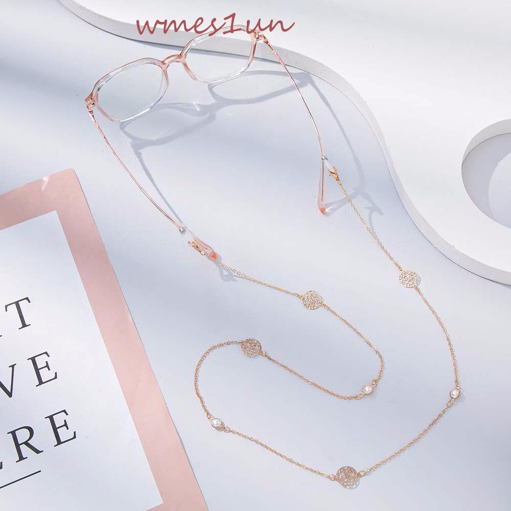 Dây Đeo Mắt Kính Hình Tròn / Trái Tim / Bướm Rỗng Chống Thất Lạc WMES15H