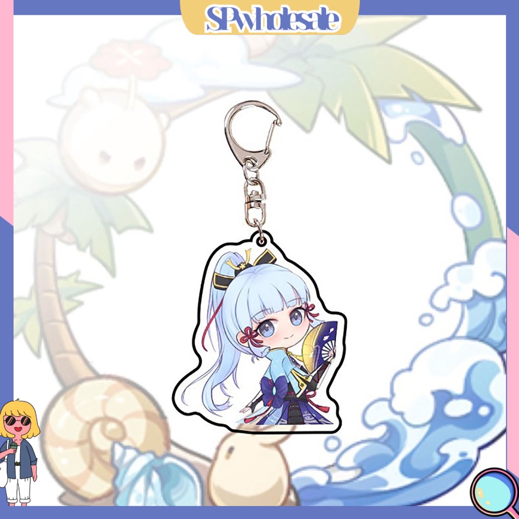 <SPwholesale> Móc Khóa In Hình Cầu Thủ Hai Mặt Hoạt Hình Tinh Tế Trang Trí Di Động Dùng Hàng Ngày