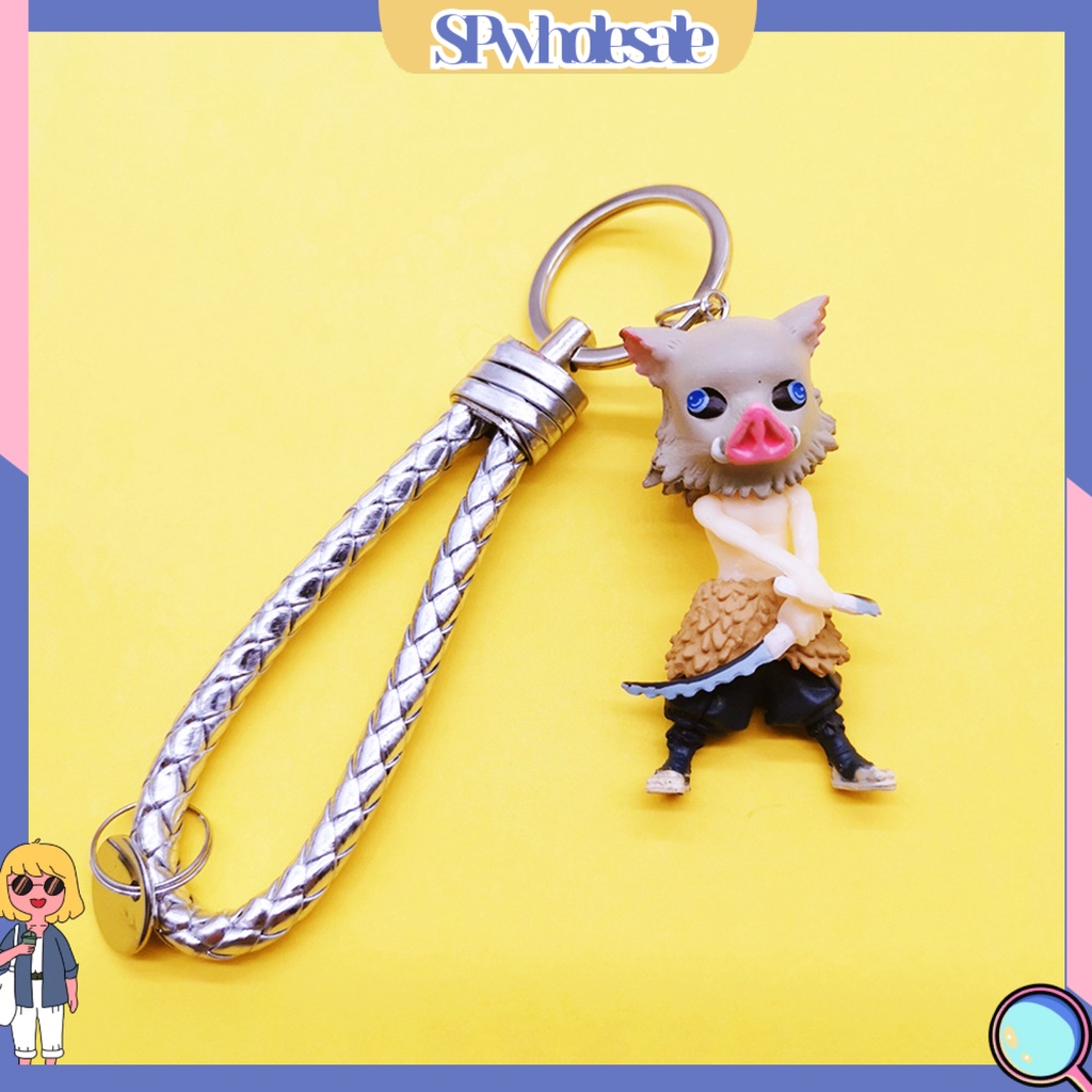 <SPwholesale> Móc Khóa Điện Thoại Hình Hoạt Hình Demon Slayer