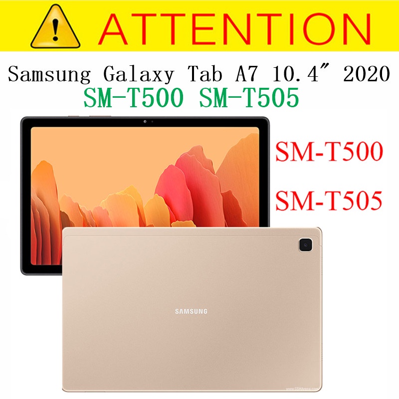 Ốp Máy Tính Bảng Nắp Lật Nam Châm Có Ngăn Đựng Bút Cho Samsung Galaxy Tab A7 10.4 2020 SM-T500 T505 T507