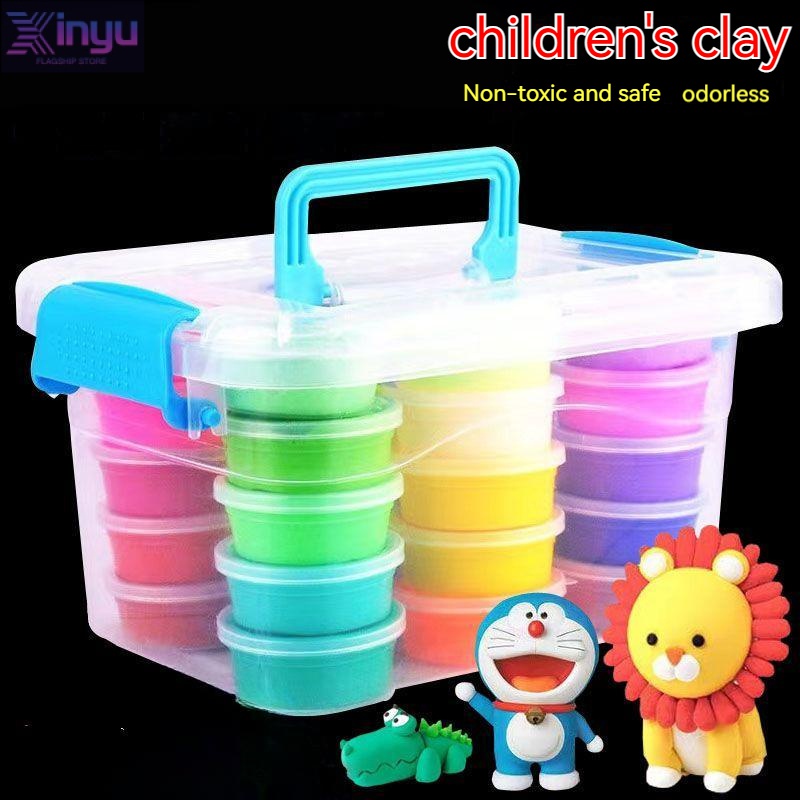 Đất Sét Nhật Bản Tự Làm 36 Màu Cho Bé Trên 3 Tuổi