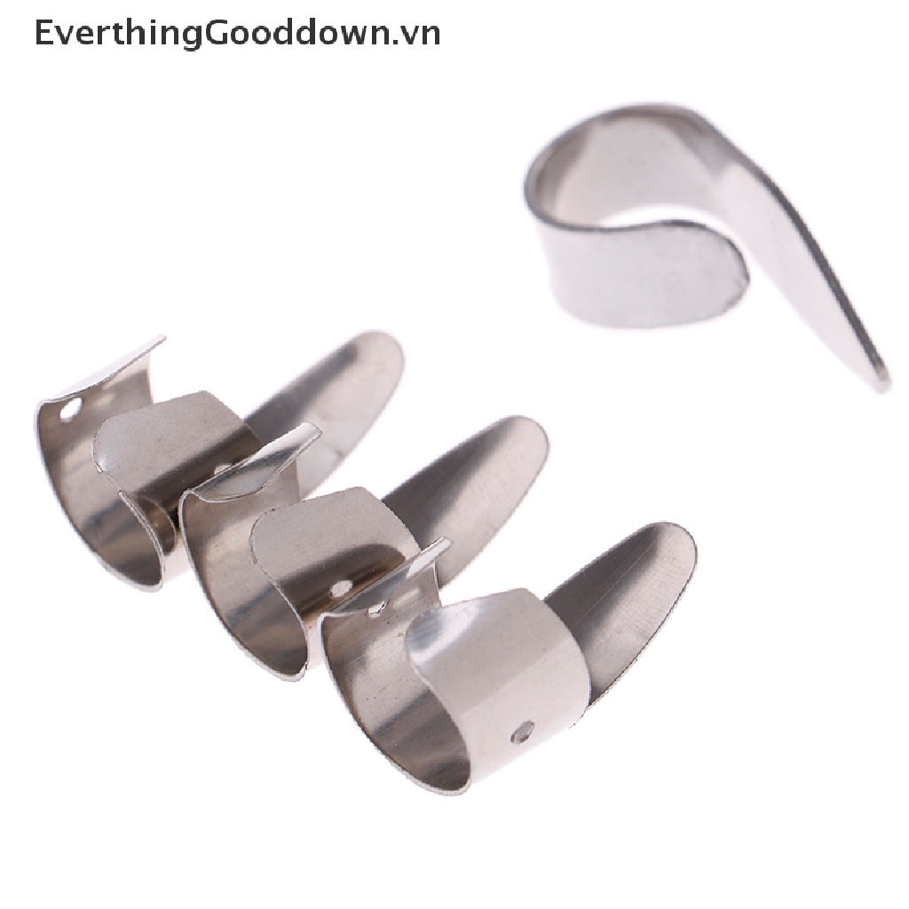 Everthingood Set 4 Miếng Gảy Đàn Guitar Bằng Kim Loại